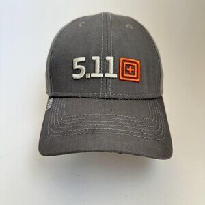 5.11 Tactical Series 2014 Edition Baseball Hat Adjustable Strap Back Cap Gray